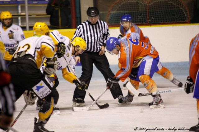 Photo hockey match Clermont-Ferrand - Strasbourg II le 26/01/2013