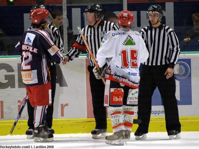Photo hockey album Espoirs Elite: Grenoble-Amiens (16.11.2008)