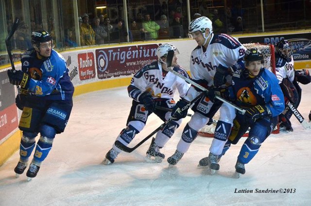 Photo hockey match Chamonix  - Grenoble  le 26/01/2013