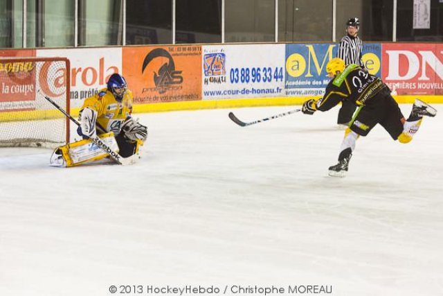 Photo hockey match Strasbourg  - Dijon  le 26/01/2013