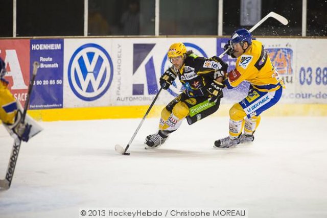 Photo hockey match Strasbourg  - Dijon  le 26/01/2013