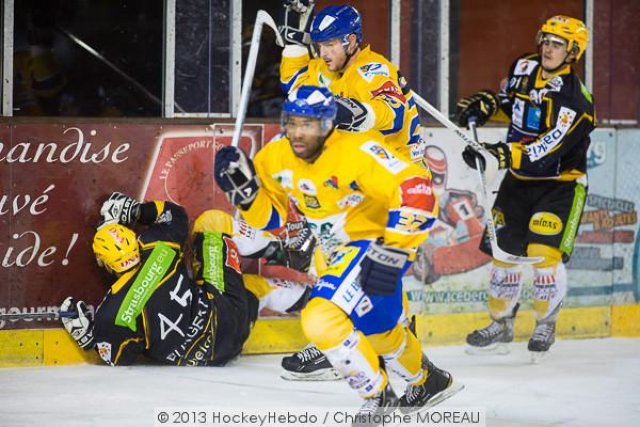 Photo hockey match Strasbourg  - Dijon  le 26/01/2013