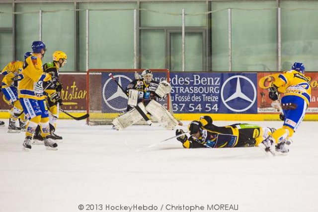 Photo hockey match Strasbourg  - Dijon  le 26/01/2013