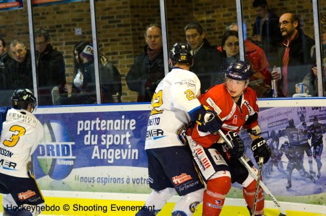 Photo hockey match Angers  - Chamonix  le 29/01/2013