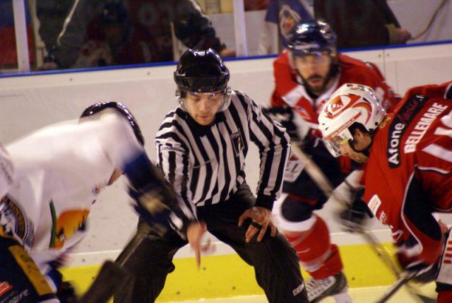 Photo hockey match Angers  - Chamonix  le 29/01/2013