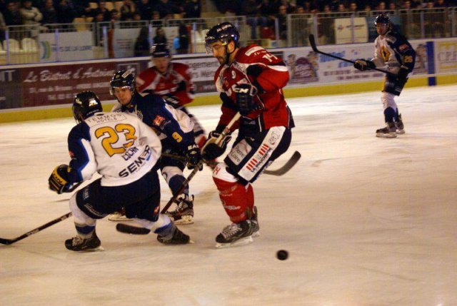 Photo hockey match Angers  - Chamonix  le 29/01/2013