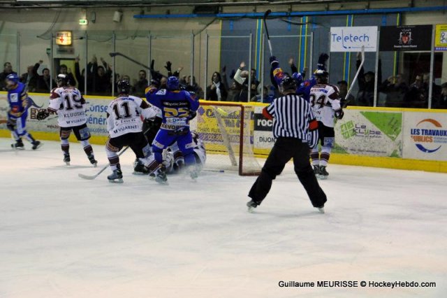 Photo hockey match Dijon  - Morzine-Avoriaz le 29/01/2013