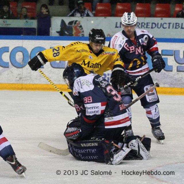 Photo hockey match Grenoble  - Rouen le 29/01/2013