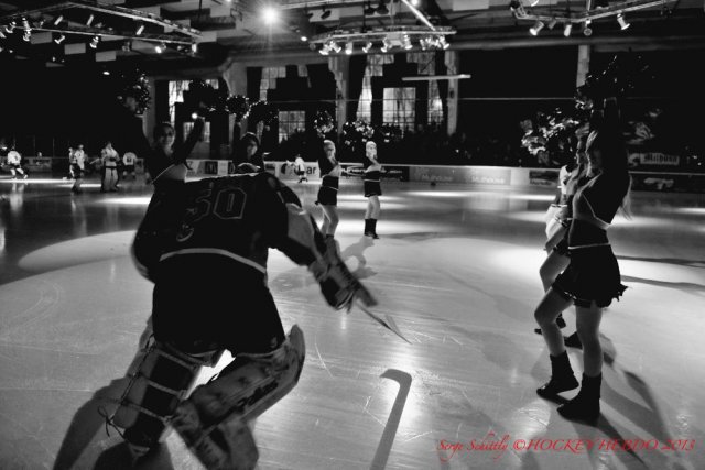 Photo hockey match Mulhouse - Caen  le 29/01/2013