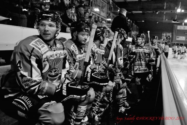 Photo hockey match Mulhouse - Caen  le 29/01/2013