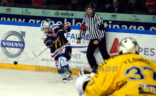 Photo hockey match Grenoble  - Rouen le 29/01/2013