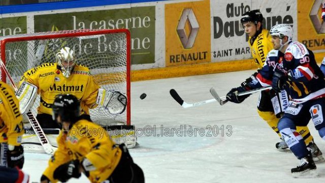 Photo hockey match Grenoble  - Rouen le 29/01/2013