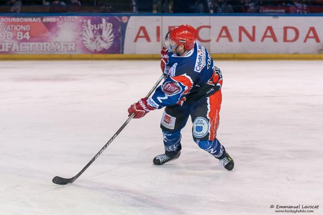 Photo hockey match Lyon - Toulouse-Blagnac le 02/02/2013