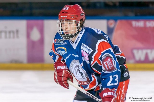 Photo hockey match Lyon - Toulouse-Blagnac le 02/02/2013