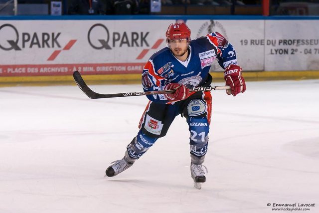 Photo hockey match Lyon - Toulouse-Blagnac le 02/02/2013