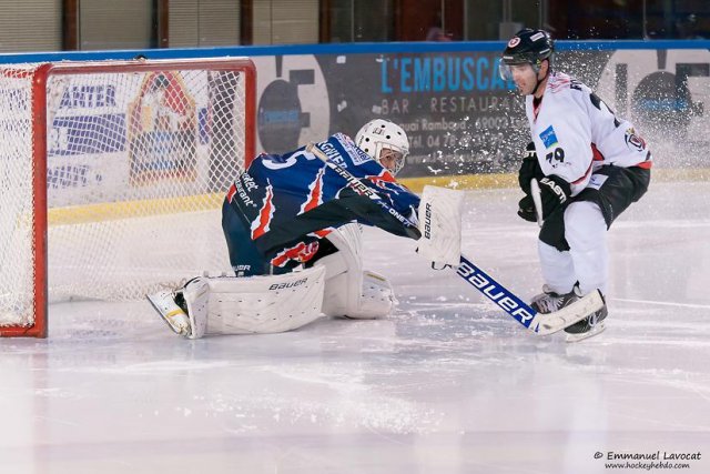 Photo hockey match Lyon - Toulouse-Blagnac le 02/02/2013