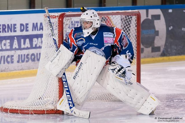 Photo hockey match Lyon - Toulouse-Blagnac le 02/02/2013