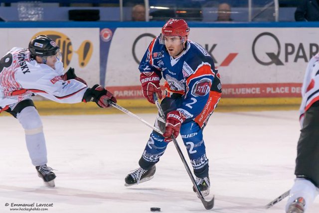 Photo hockey match Lyon - Toulouse-Blagnac le 02/02/2013