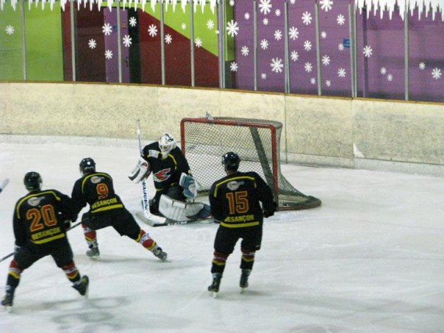 Photo hockey match Besançon - Epinal  le 02/02/2013