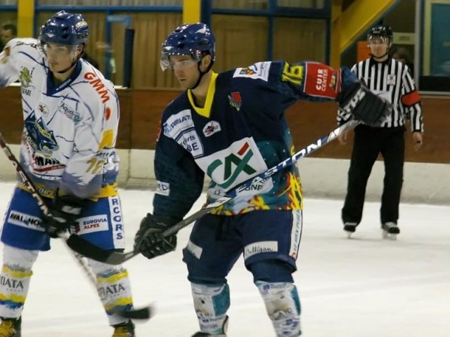Photo hockey match Dijon  - Villard-de-Lans le 15/11/2008