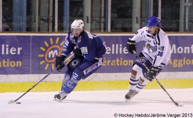 Photo hockey match Montpellier  - Brest  le 02/02/2013