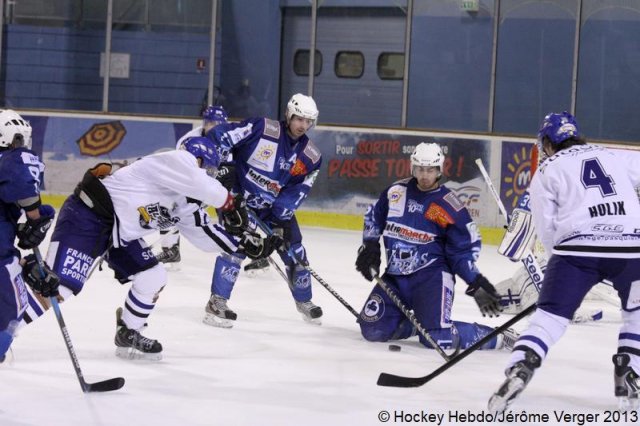 Photo hockey match Montpellier  - Brest  le 02/02/2013