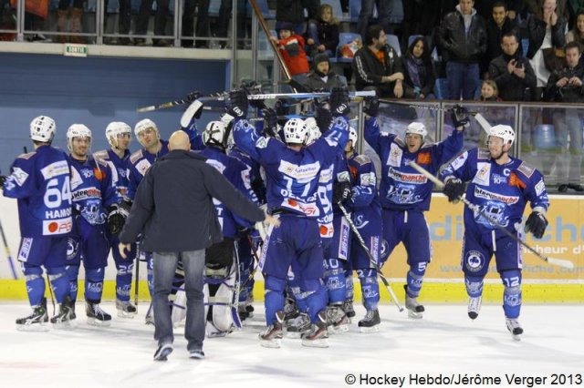 Photo hockey match Montpellier  - Brest  le 02/02/2013