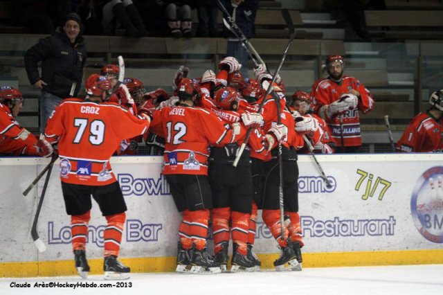 Photo hockey match Mont-Blanc - Neuilly/Marne le 09/02/2013