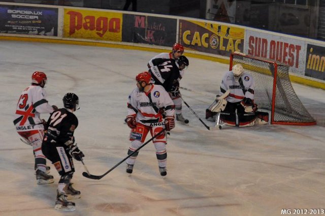 Photo hockey match Bordeaux - Anglet le 09/02/2013