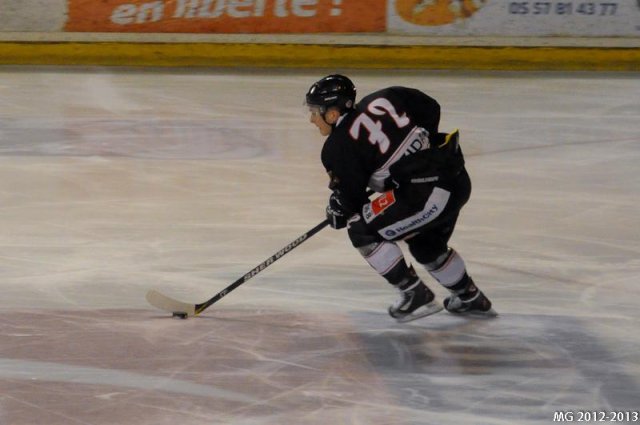 Photo hockey match Bordeaux - Anglet le 09/02/2013