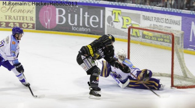 Photo hockey match Rouen - Villard-de-Lans le 12/02/2013