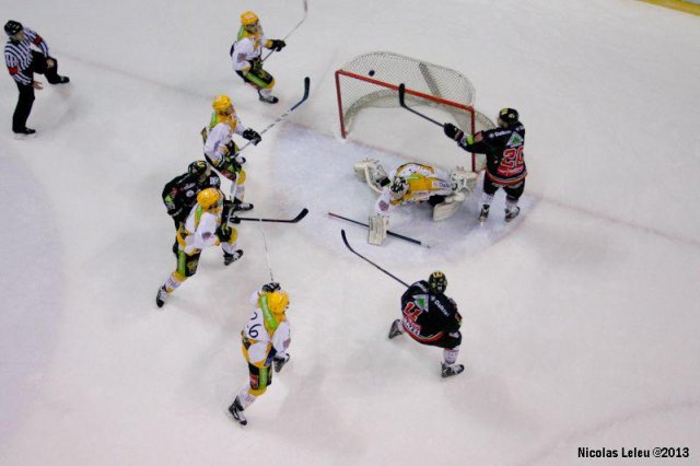 Photo hockey match Amiens  - Strasbourg  le 13/02/2013