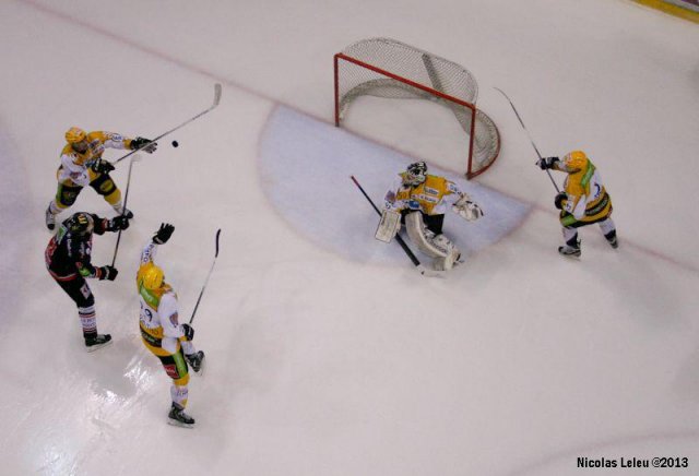 Photo hockey match Amiens  - Strasbourg  le 13/02/2013
