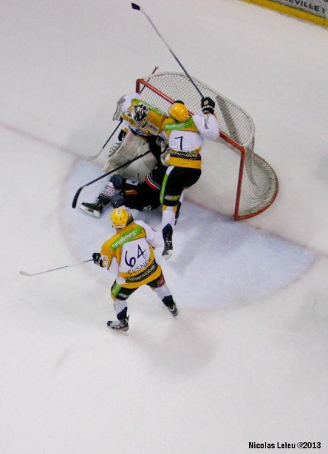 Photo hockey match Amiens  - Strasbourg  le 13/02/2013