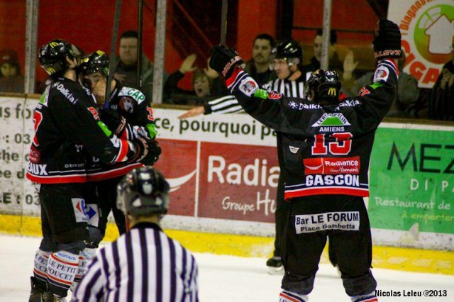 Photo hockey match Amiens  - Strasbourg  le 13/02/2013
