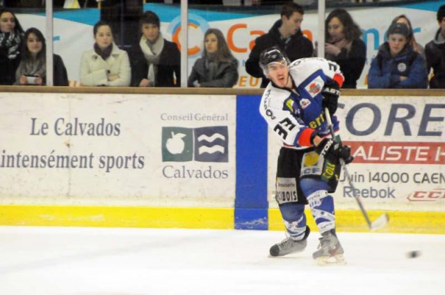 Photo hockey match Caen  - Angers  le 14/02/2013