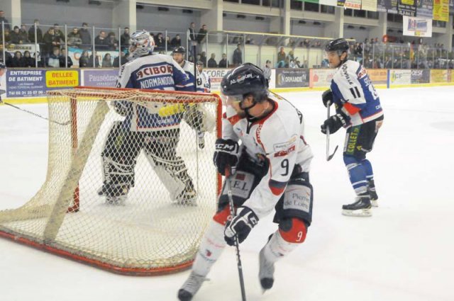 Photo hockey match Caen  - Angers  le 14/02/2013