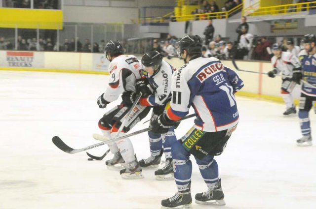 Photo hockey match Caen  - Angers  le 14/02/2013