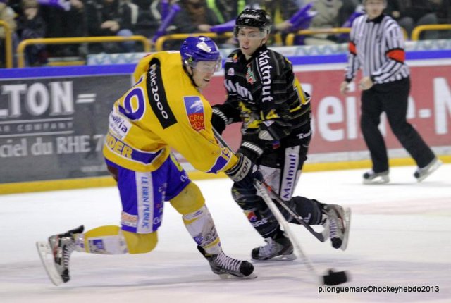 Photo hockey match Rouen - Dijon  le 15/02/2013