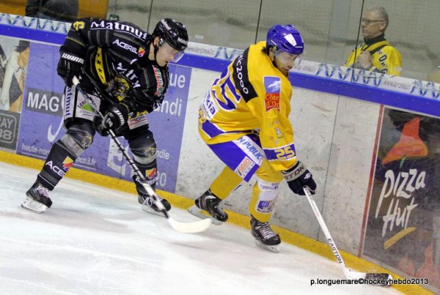 Photo hockey match Rouen - Dijon  le 15/02/2013