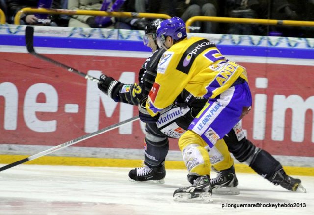 Photo hockey match Rouen - Dijon  le 15/02/2013