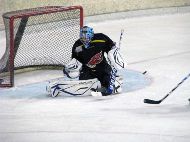 Photo hockey match Besançon - Luxembourg le 16/02/2013