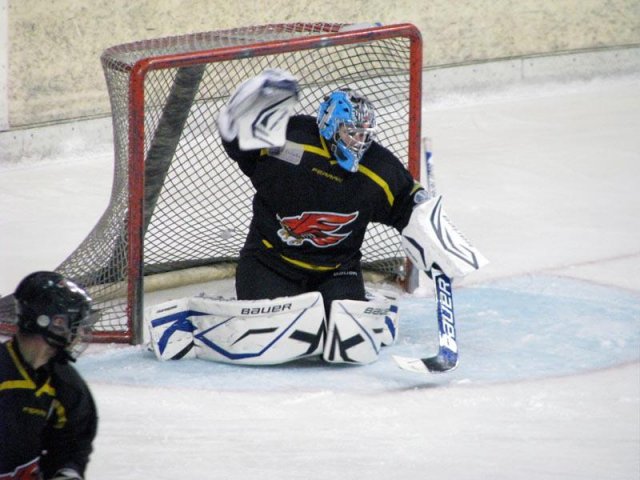 Photo hockey match Besançon - Luxembourg le 16/02/2013