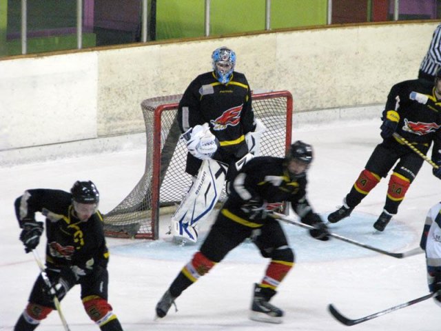 Photo hockey match Besançon - Luxembourg le 16/02/2013