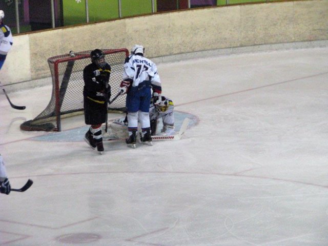 Photo hockey match Besançon - Luxembourg le 16/02/2013