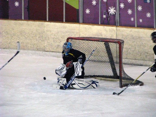 Photo hockey match Besançon - Luxembourg le 16/02/2013