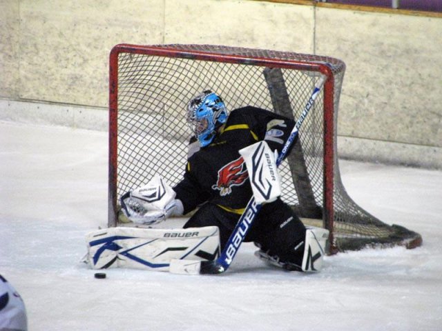 Photo hockey match Besançon - Luxembourg le 16/02/2013