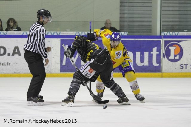 Photo hockey match Rouen - Dijon  le 15/02/2013