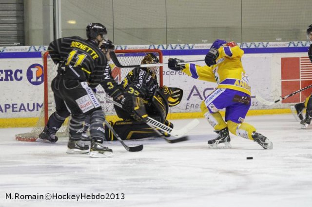Photo hockey match Rouen - Dijon  le 15/02/2013