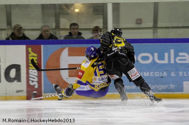 Photo hockey match Rouen - Dijon  le 15/02/2013